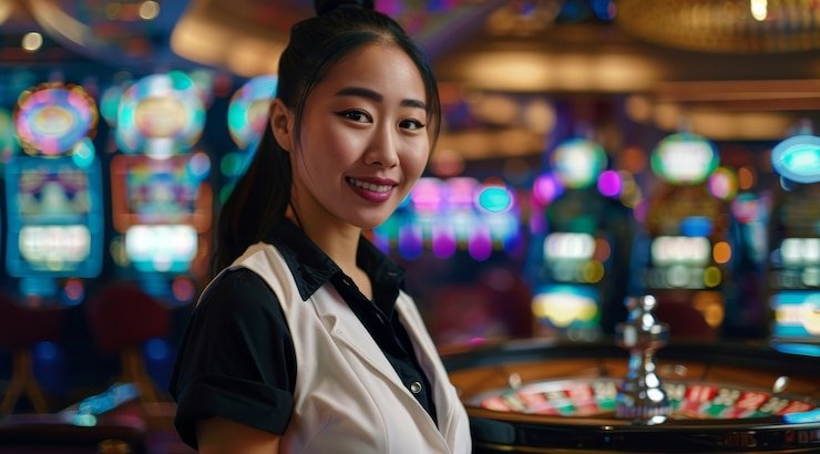 Antarmuka Quick Bet dewa1000 di layar mobile dengan pilihan meja live dealer