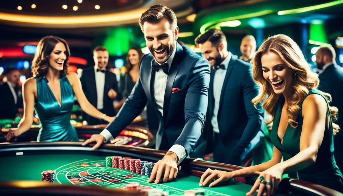 Studio live dealer dewa1000 dengan multi-kamera untuk permainan baccarat